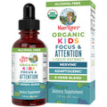MaryRuth Organics Kids Focus & Attention Drops | USDA Organic Drops | Ginkgo Biloba | Rhodiola Root & Licorice Root | Adaptogenic | Calm | Vegan | Non-GMO | Gluten Free | 30 Servings - TrustMedUSA
