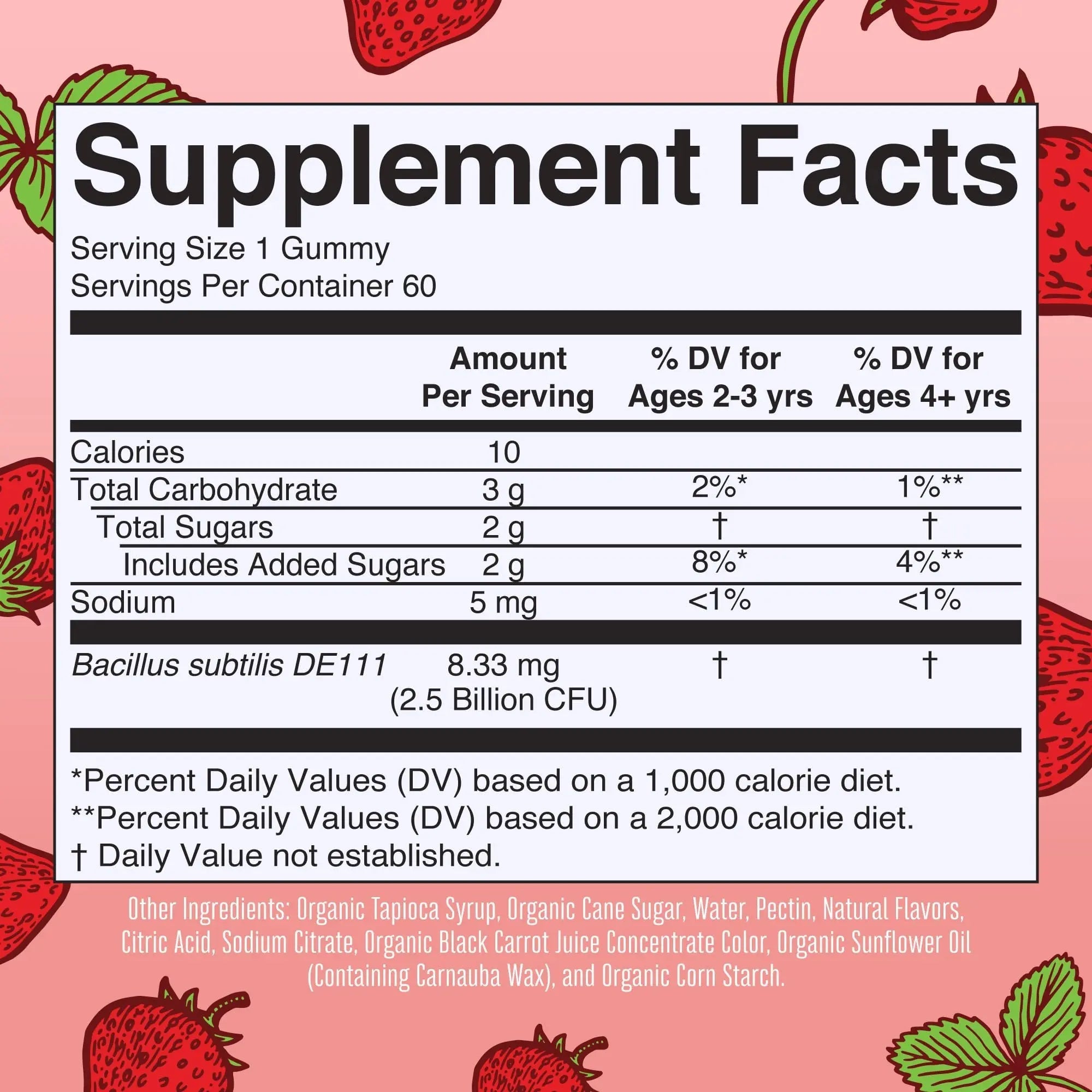 MaryRuth Organics Kids Probiotics for Digestive Health | USDA Probiotic Gummies | 2 Month Supply | Kids Probiotics | Immune Support | Gut Health Supplement | Vegan | Non-GMO | Gluten Free | 60 Count - TrustMedUSA