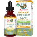 MaryRuth Organics Lemon Balm Leaf Liquid Extract | Mood Support | Relaxation | Calming | Nervine Herbal | Lemon Balm Tincture | USDA Organic | Vegan | Non-GMO | Gluten Free | 1 Fl Oz - TrustMedUSA