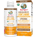 MaryRuth Organics Lions Mane Supplement | Ultra Absorption Liposomal | Full Spectrum Lion's Mane Mushroom | 200mg Beta-Glucans Per Serving | USDA Organic | Vegan | 7.6 oz | 15 Servings - TrustMedUSA