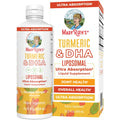 MaryRuth Organics | Liposomal Turmeric & DHA | Curcumin | Ginger Root Oil | Algal DHA & Vitamin E | Cognitive Function | Mood Support | Joint Health | Liquid Supplement | 15.22 oz - TrustMedUSA