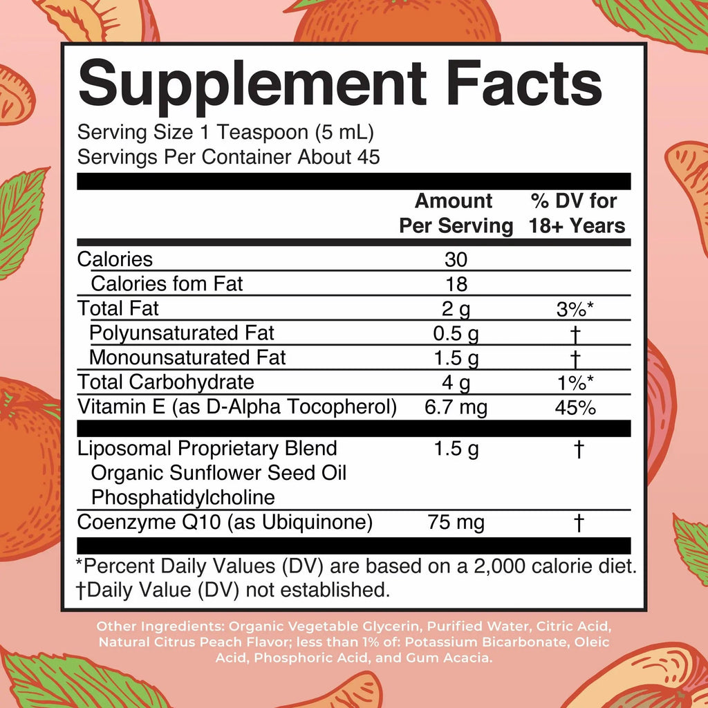MaryRuth Organics Liquid Vitamin | Coenzyme Q10 Heart Health for Mitochondrial Support and Immune System | Vegan Non-GMO | 7.6 Fl Oz | 45 Servings - TrustMedUSA