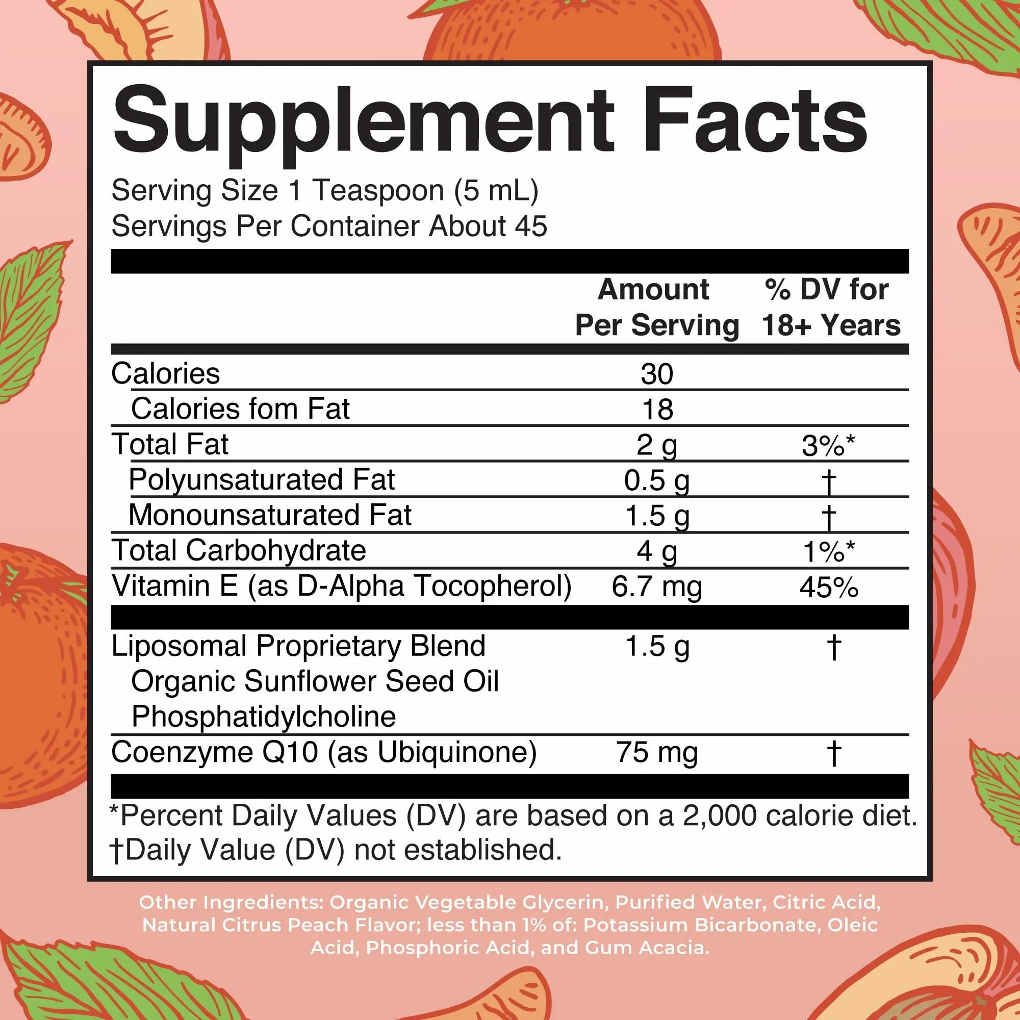 MaryRuth Organics Liquid Vitamin | Coenzyme Q10 Heart Health for Mitochondrial Support and Immune System | Vegan Non-GMO | 7.6 Fl Oz | 45 Servings - TrustMedUSA