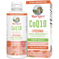 MaryRuth Organics Liquid Vitamin | Coenzyme Q10 Heart Health for Mitochondrial Support and Immune System | Vegan Non-GMO | 7.6 Fl Oz | 45 Servings - TrustMedUSA