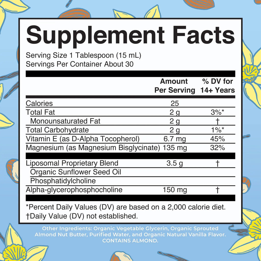 MaryRuth Organics Magnesium Liposomal| Magnesium Supplement | Magnesium Bisglycinate | Muscle & Bone Support | Mood Support Vitamin | Vegan | Non-GMO | Gluten Free | 15.22 Fl Oz | 30 Servings - TrustMedUSA