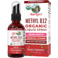 MaryRuth Organics Methyl B12 Spray | 1,500 mcg B12 Per Serving | Methylcobalamin | Energy Metabolism | Nervous System Support | Neuro Health | Vegan | Gluten Free | Sugar Free | 1 Fl Oz - TrustMedUSA