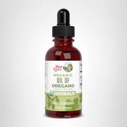 MaryRuth Organics Oregano Oil Drops | 6 Month Supply | USDA Organic Oil of Oregano Liquid | Herbal Blend for Immune Support | Digestive Health | Overall Health - TrustMedUSA