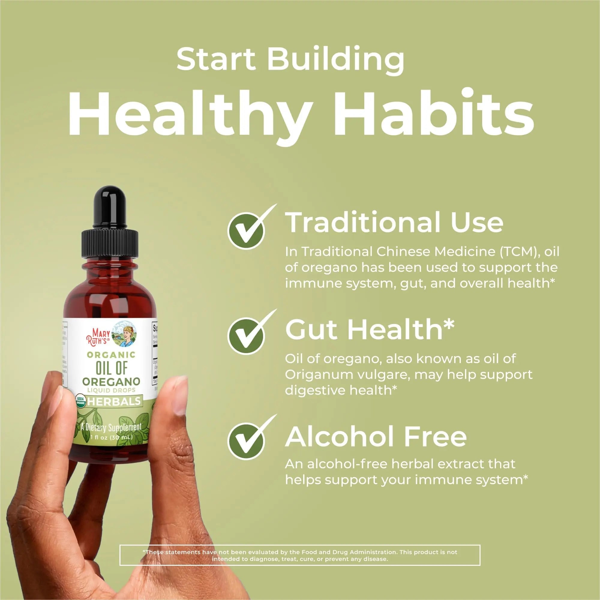 MaryRuth Organics Oregano Oil Drops | 6 Month Supply | USDA Organic Oil of Oregano Liquid | Herbal Blend for Immune Support | Digestive Health | Overall Health - TrustMedUSA