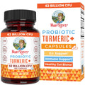 MaryRuth Organics Probiotic Turmeric + Extra GI Support | 62 Billion CFU | Organic Ingredients Turmeric Complex with Probiotics | Turmeric Curcumin Capsules for Digestion | Vegan | 60 Count - TrustMedUSA