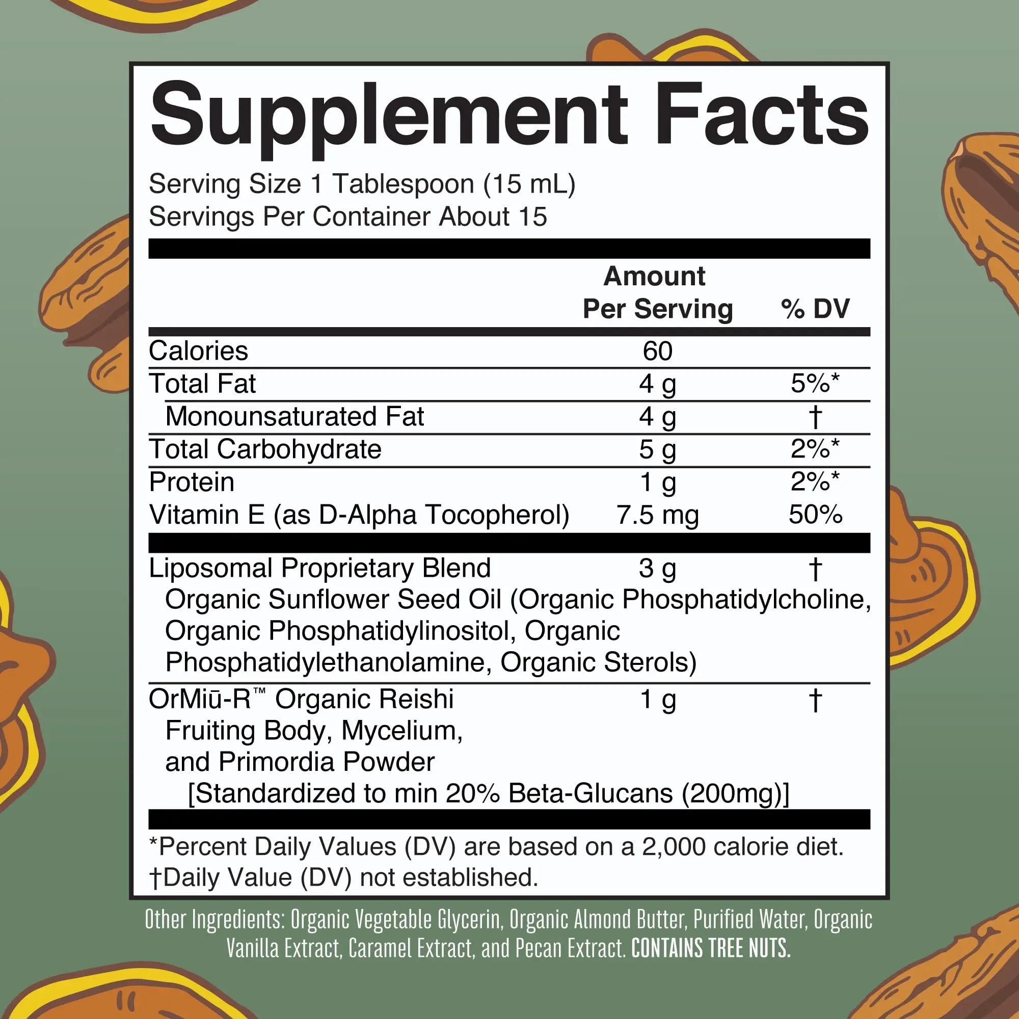 MaryRuth Organics Reishi Vegan Mushroom Supplement | Ultra Absorption Liposomal | Immune Support with 200mg Beta-Glucans, Vegan |Full Spectrum Reishi Mushrooms Fruiting Body | 7.6 oz, - TrustMedUSA
