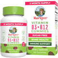 MaryRuth Organics Sugar Free | 2 Month Supply | Vitamin D & B12 Vitamin Supplements for Adults & Kids | Bone Health | Immune Support | Vegan | Non-GMO | 60 Servings - TrustMedUSA
