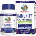 MaryRuth Organics Sugar Free Immunity Gummies | Powerful Blend | Elderberry Vitamin C & Zinc | Vitamin D3 & Echinacea | Immune Support Supplement | Gummies for Kids & Adults | Vegan | Non GMO | 90ct - TrustMedUSA