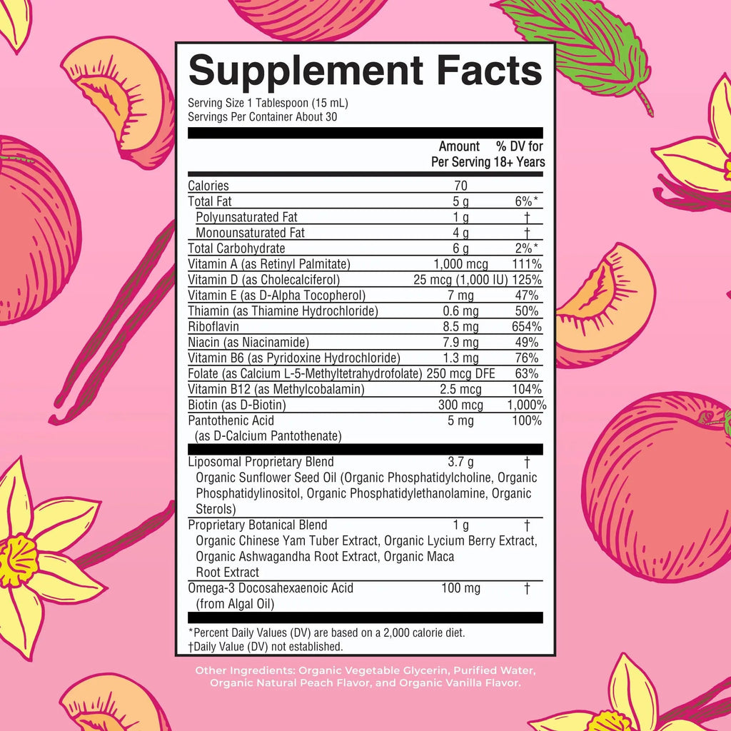 MaryRuth Organics USDA Organic Multivitamin for Women, Sugar Free Womens Multivitamin, Liquid Vitamins for Women, Immune Support Supplement, Ashwagandha, Methylfolate, Vegan, Non-GMO, 15.22 Fl Oz - TrustMedUSA