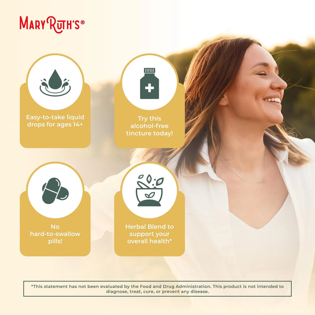MaryRuth Organics USDA Organic Respiratory Health Liquid Drops with Mullein Leaf | Marshmallow Root & Elderberry | Mullein Drops for Lungs Herbal Blend | Immune Support Supplement | Vegan | 1 Fl Oz - TrustMedUSA