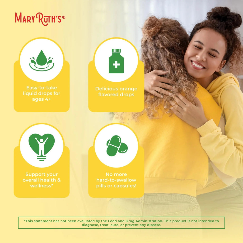 MaryRuth Organics USDA Vitamin E Liquid Drops 2 Month Supply | Bone and Joint Health | Cognitive Health for Adults and Kids | Sugar Free, Vegan, Non-GMO, Gluten Free | 2 Ounces - TrustMedUSA