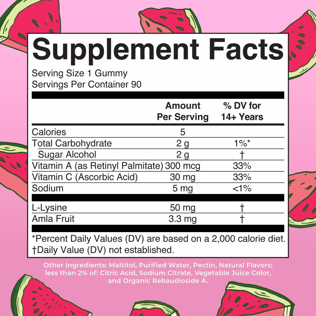 MaryRuth Organics Vegan Collagen for Women & Men, Collagen Boosting Gummies, Skin Care, Lysine, Vitamin C, Vitamin A, Amla, Supplement for Hair & Skin, Vegan, Non-GMO, Gluten Free, 90 Servings - TrustMedUSA