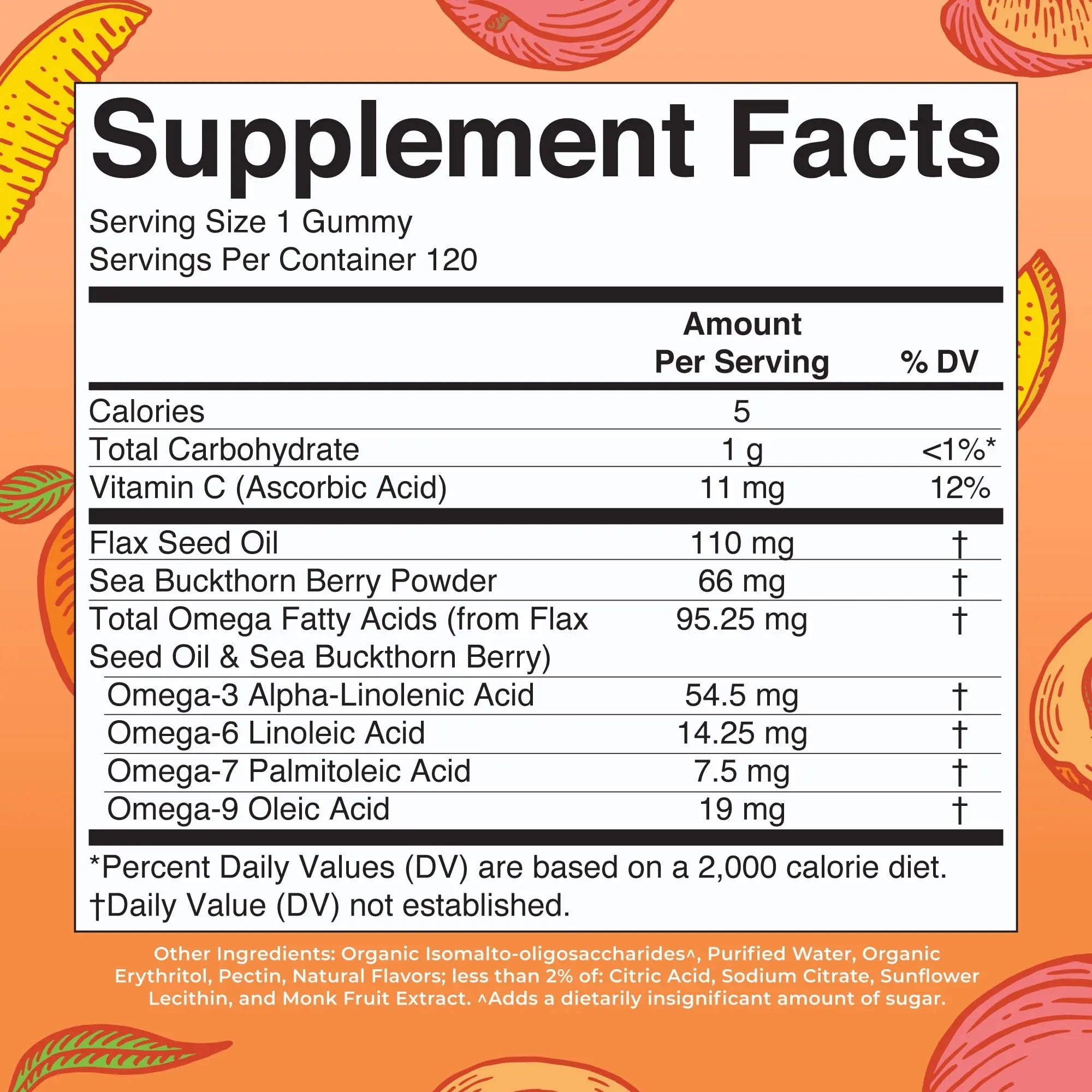 MaryRuth Organics Vegan Omega 3 6 7 9 Gummies | Up to 4 Month Supply | Omega 3 Supplement with Flaxseed Oil | Omega 3 Gummies - TrustMedUSA