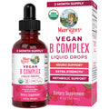 MaryRuth Organics Vitamin B Complex | B Vitamins Complex | Biotin | Vitamin B12 | Niacin | Folate | Metabolic Support Supplement | Vegan | USDA Organic - TrustMedUSA