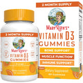 MaryRuth Organics Vitamin D3 Gummies | 2 Month Supply | Adults & Kids Vitamin D Gummy | Immune Support Supplement | VIT D3 1000IU for Bone Health&Muscle Function | Vegan | Non-GMO | Gluten Free | 60 - TrustMedUSA