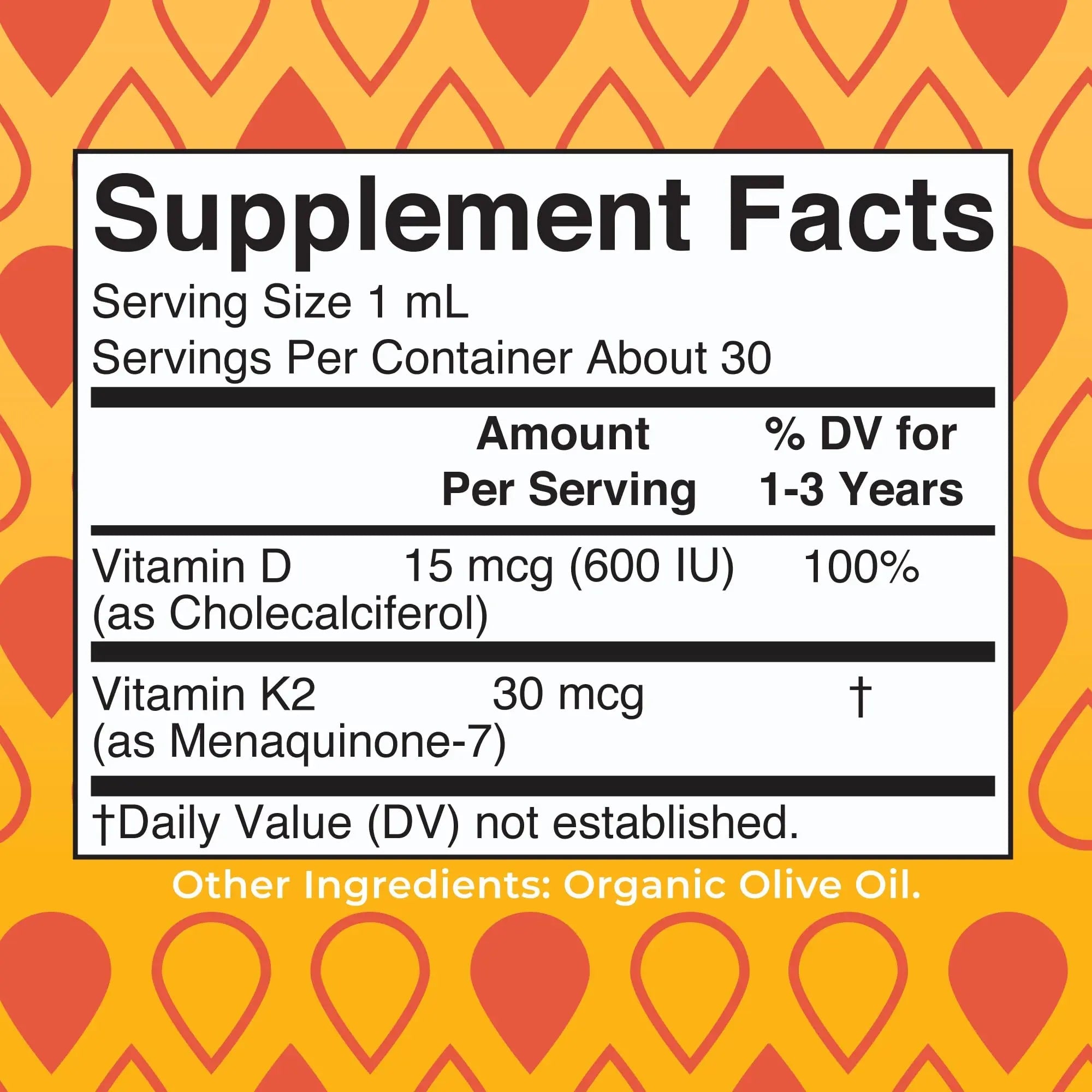 MaryRuth Organics Vitamin D3 | Vitamin K2 | Vitamin D3 K2 Drops | K2 D3 Vitamin Liquid Supplement for Toddlers | Kids Supplement for Calcium Absorption Strong Bones | Vegan | Gluten Free | 1 Fl Oz - TrustMedUSA