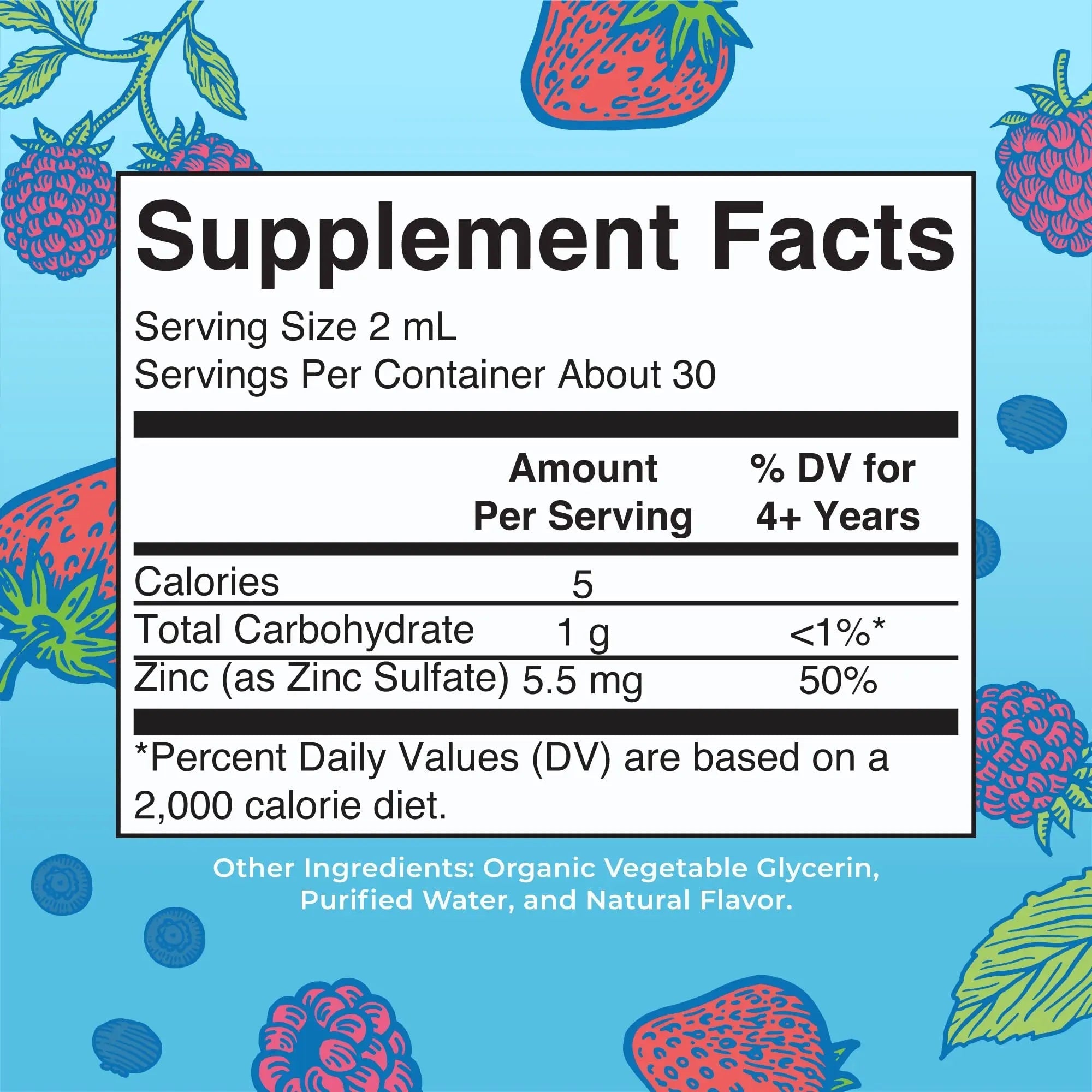 MaryRuth Organics Zinc Supplement for Immune Support, Immune Support Supplement for Kids, Ages 4-13, Zinc Sulfate, Vegan, USDA Organic, Glycerin Based, 2 Fl Oz - TrustMedUSA