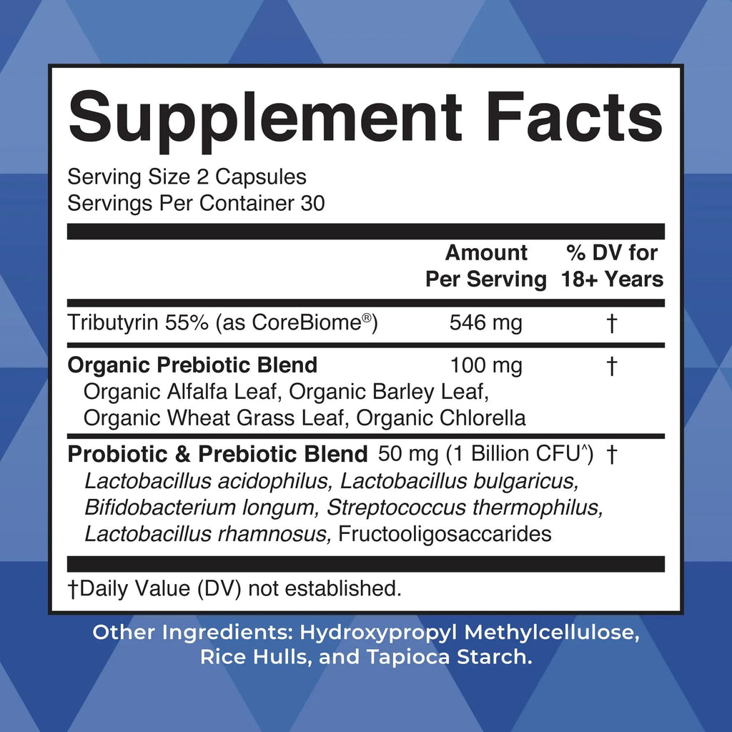 MARYRUTH'S Complete Gut Health+ Capsules | 5 Probiotic Blend | Butyrate | Corebiome® | Vegan Gut Support | Support Gastrointestinal Health & Microbiome - TrustMedUSA