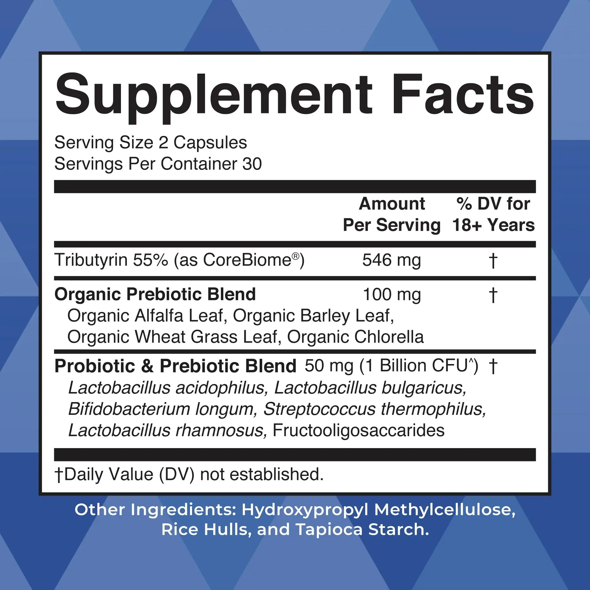 MARYRUTH'S Complete Gut Health+ Capsules | 5 Probiotic Blend | Butyrate | Corebiome® | Vegan Gut Support | Support Gastrointestinal Health & Microbiome - TrustMedUSA