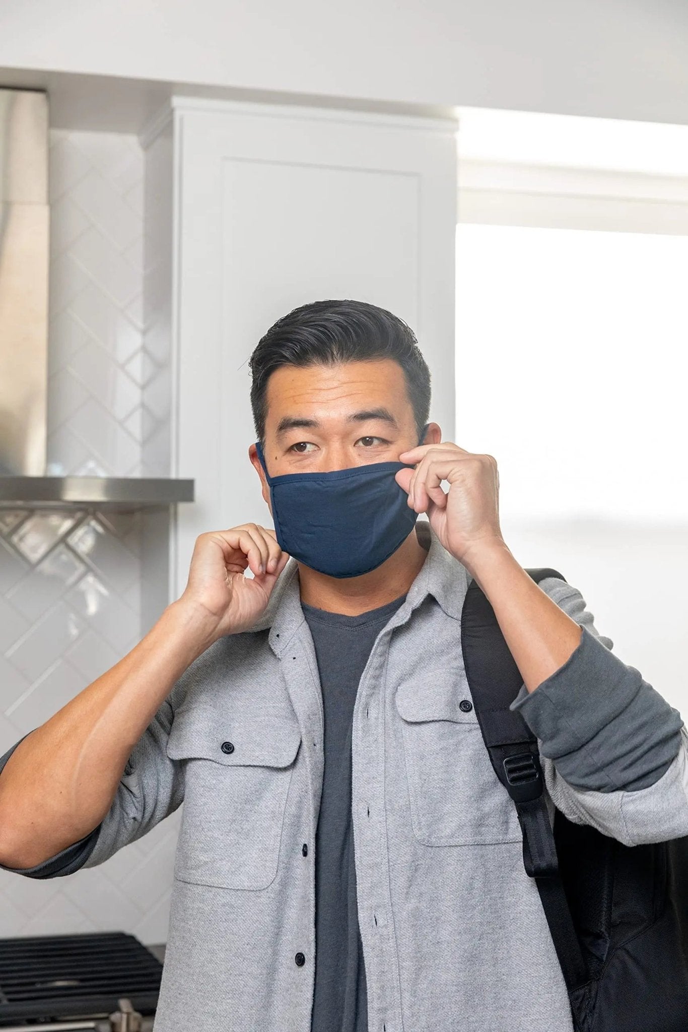 MaryRuth's Face Masks Made with 100% Organic Cotton | Soft and Secure 3-Layer Protection | Breathable Comfortable and Reusable Face Masks | One Size Fits Most | 3 Pack - TrustMedUSA