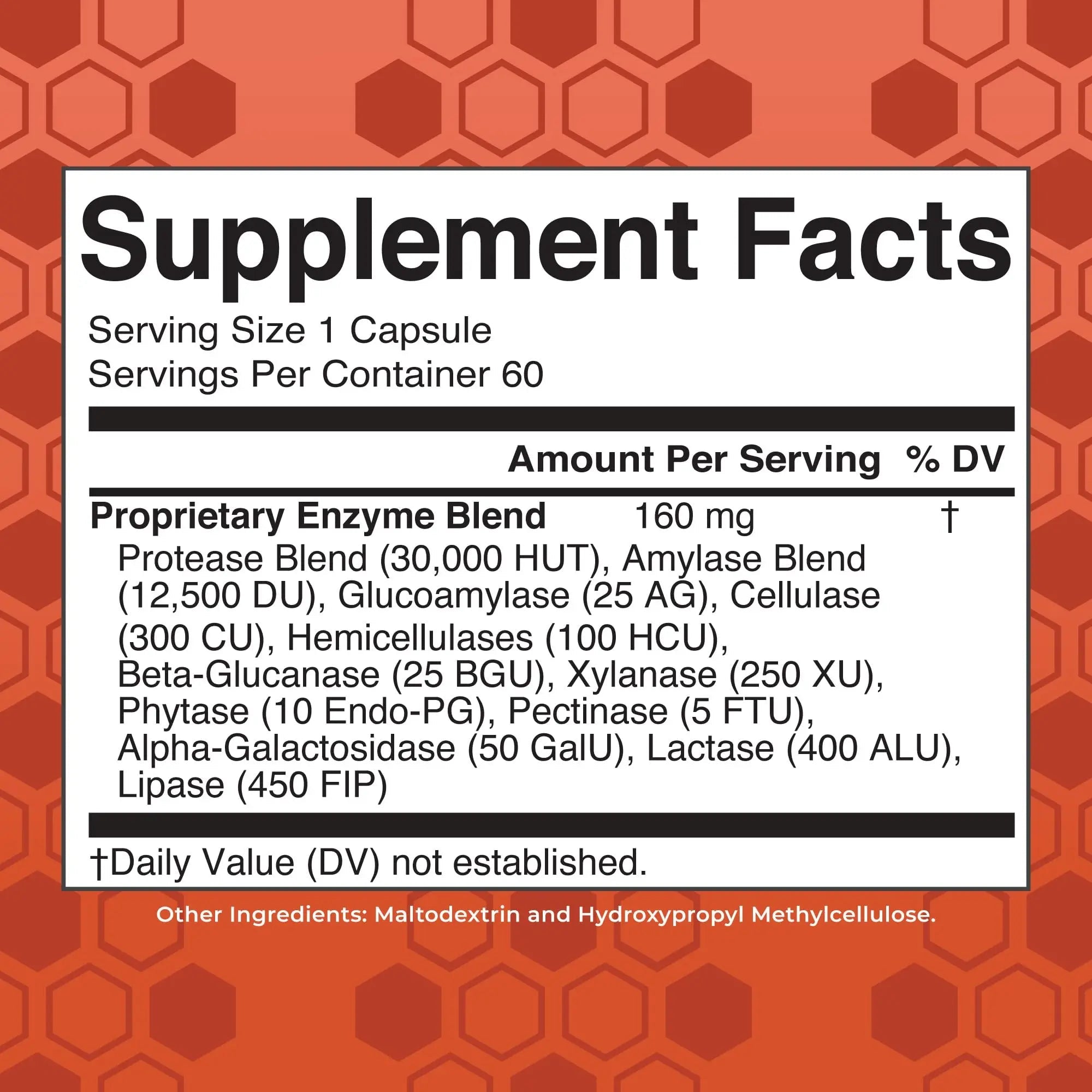 MaryRuth’s Gluten Digestive Enzymes | Up to 2 Month Supply | Proprietary Enzyme Blend | Vegan Pine-Based Capsules | Non-GMO | 60 Count - TrustMedUSA
