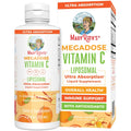 MaryRuth's Megadose Liquid Vitamin C Liposomal | 500 mg Per Serving | Ultra Absorption | Immunity | Antioxidant Support | Collagen Formation | Vegan | Gluten Free | Sugar Free | 7.6 Oz | 30 Servings - TrustMedUSA