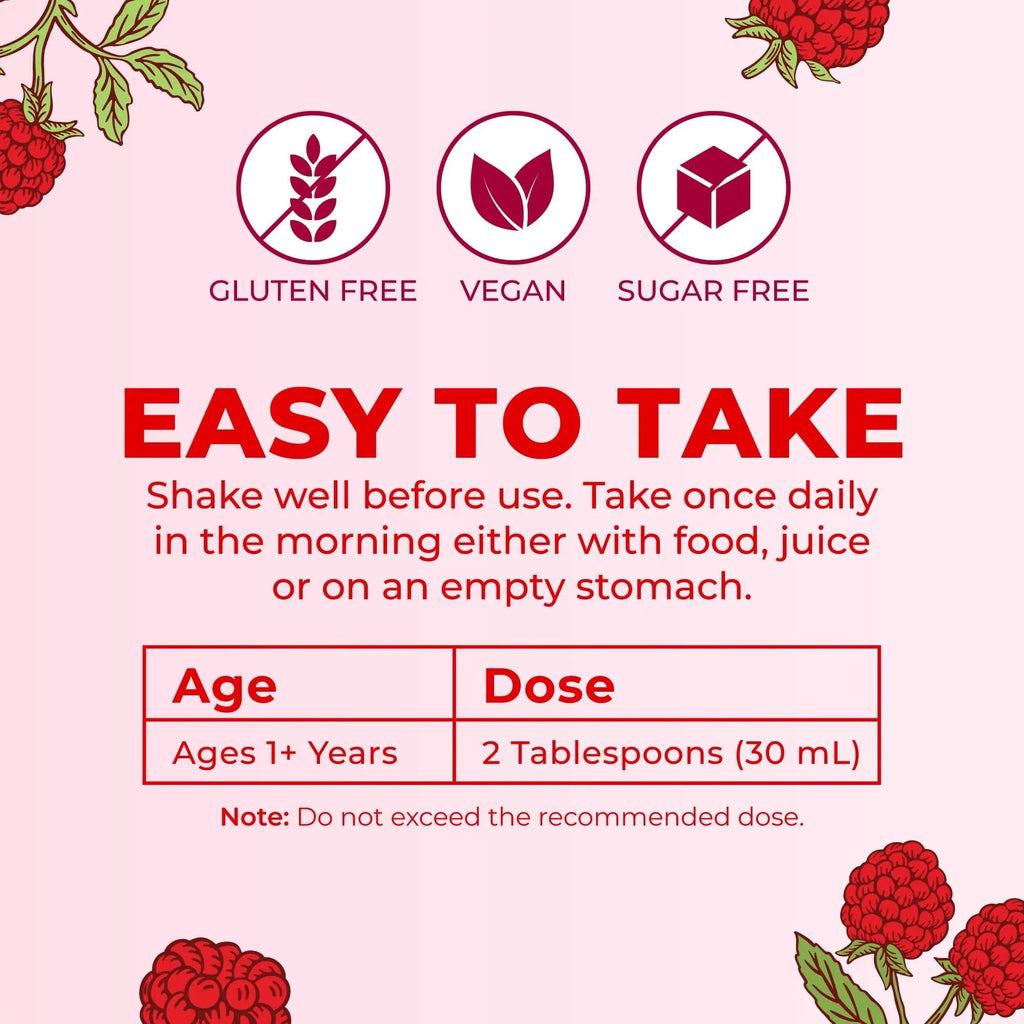 MARYRUTH'S Multivitamin for Women, Men & Kids | Liquid Morning Multivitamin | Vitamin A C D E B6 B12 Biotin Zinc - TrustMedUSA