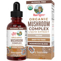 MaryRuth's Mushroom Complex | Lion's Mane | Turkey Tail | Reishi Mushroom | Shiitake Mushrooms | Alcohol Free | Mushroom Blend | Organic | Non-GMO | Vegan | 30 Servings - TrustMedUSA
