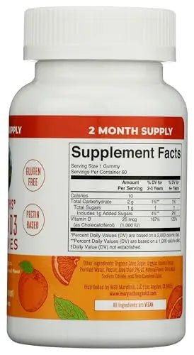 MARYRUTHS Vitamin D3 Orange - TrustMedUSA