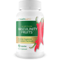 Masculinity Fruits for Bloodflow - Our Best Brazilian Blood Circulation Supplements for Men - Boost Blood Flow Circulation Supplement - Cayenne Pepper Pills Gingko Biloba Blood Flow Vitamins for Men - TrustMedUSA
