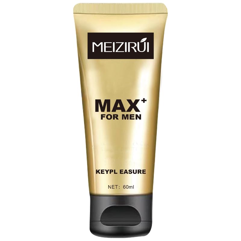 Max+ Extra Large Strength Enlargement Growth Gel for Man – Men's Power Massage Enlarger Cream with Natural Oil for Increase Size, Huge Thickness, Strength and Prolonged Performance (1) - TrustMedUSA