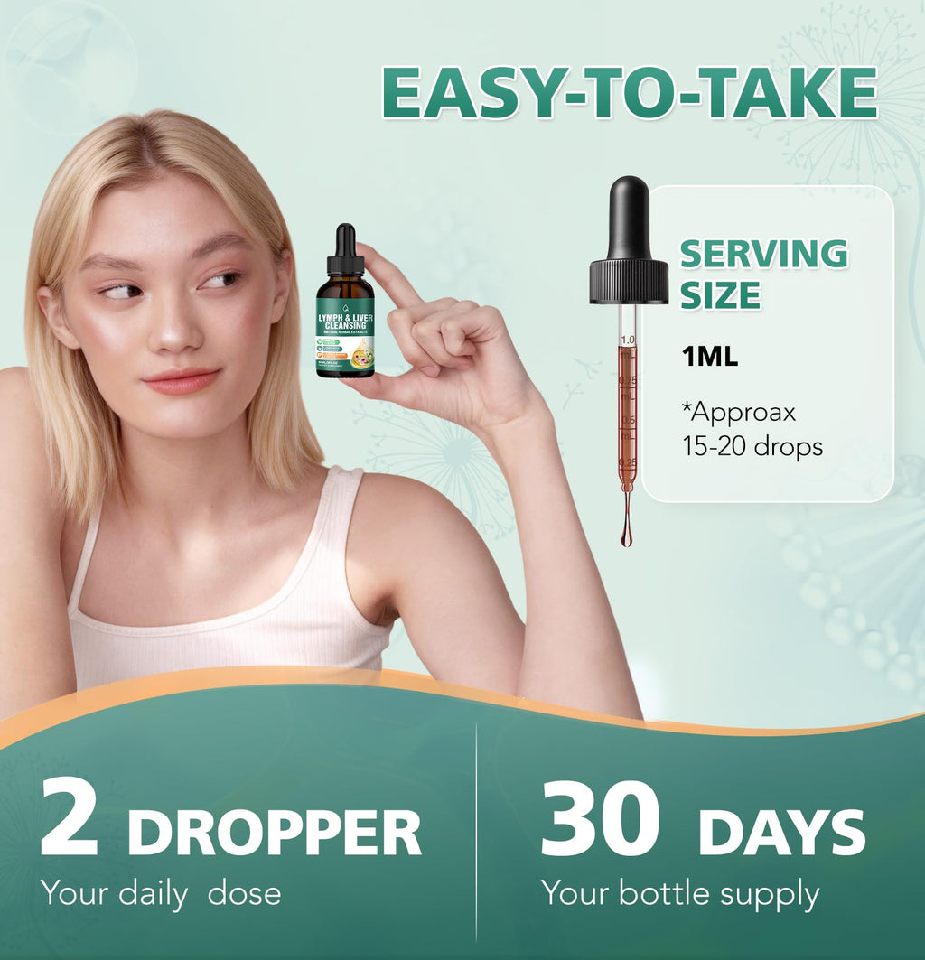 MaxHemp Liposomal Lymphatic Drainage Drops: 23 in 1 Lymphatic Drainage Supplements, Rich in Echinacea, Artichoke,Burdock Root,Elderberry for Lymphatic, Lungs, Liver Cleanse Detox & Repair, 2 fl oz - Maple Wellness Supplements