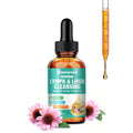Maxhemphealth Liposomal Lymphatic Drainage Drops - 60ML Lymph & Liver Cleanse Supplement, Natural Herbal Blend & Multivitamin for Immunity, Lymphatic Support & Liver Detox, Vegan, Non-GMO, Gluten-Free - Maple Wellness Supplements