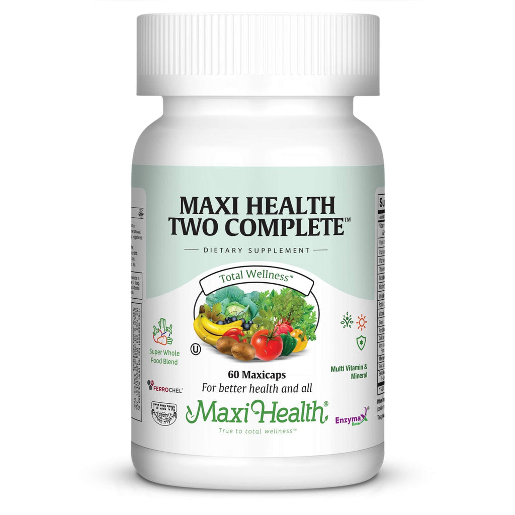 Maxi Health Multivitamin for Women & Men – Vitamin and Mineral Supplements for Energy and Wellness Support – Kosher Vitamins and Minerals Supplement – 60 Multivitamin Capsules - TrustMedUSA