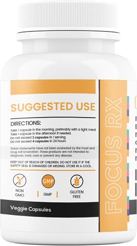 Maximum Slim Infinite Focus RX Nootropic Capsules - TrustMedUSA