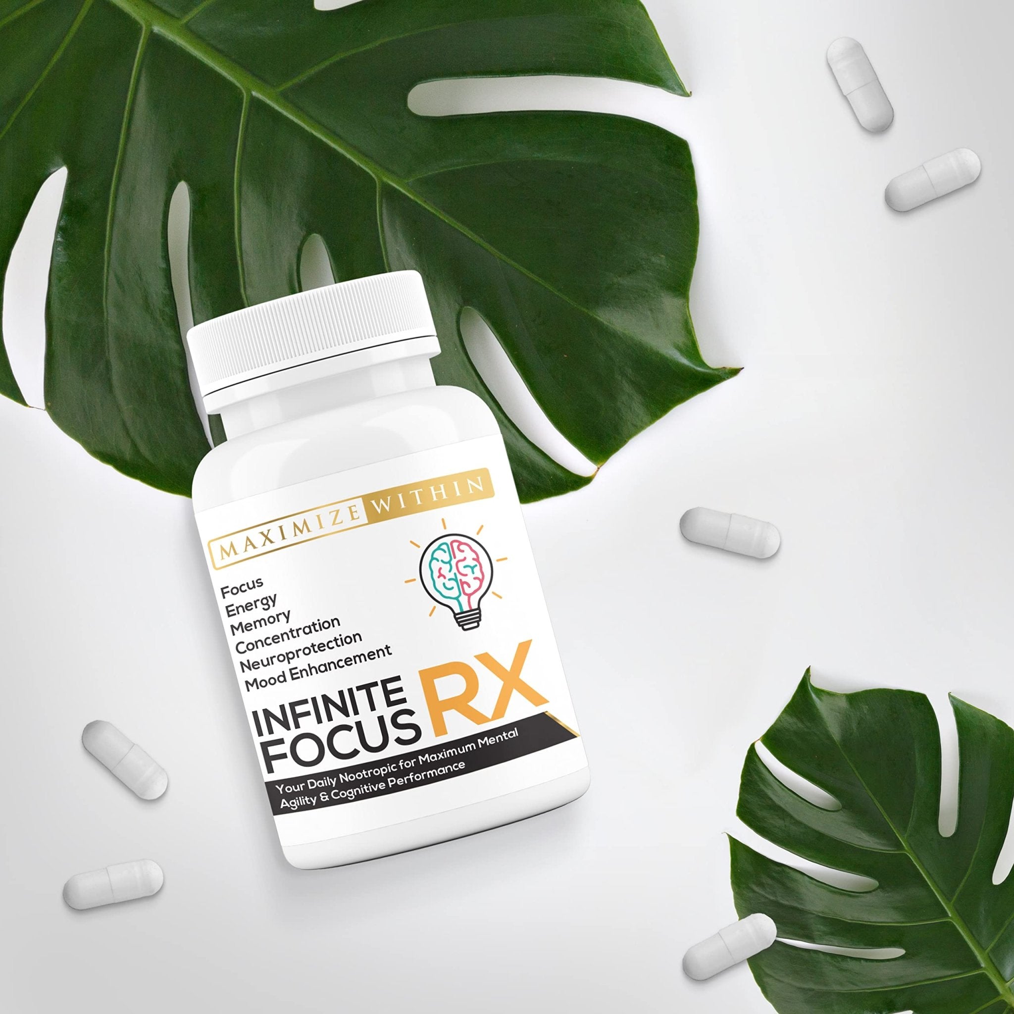 Maximum Slim Infinite Focus RX Nootropic Capsules - TrustMedUSA