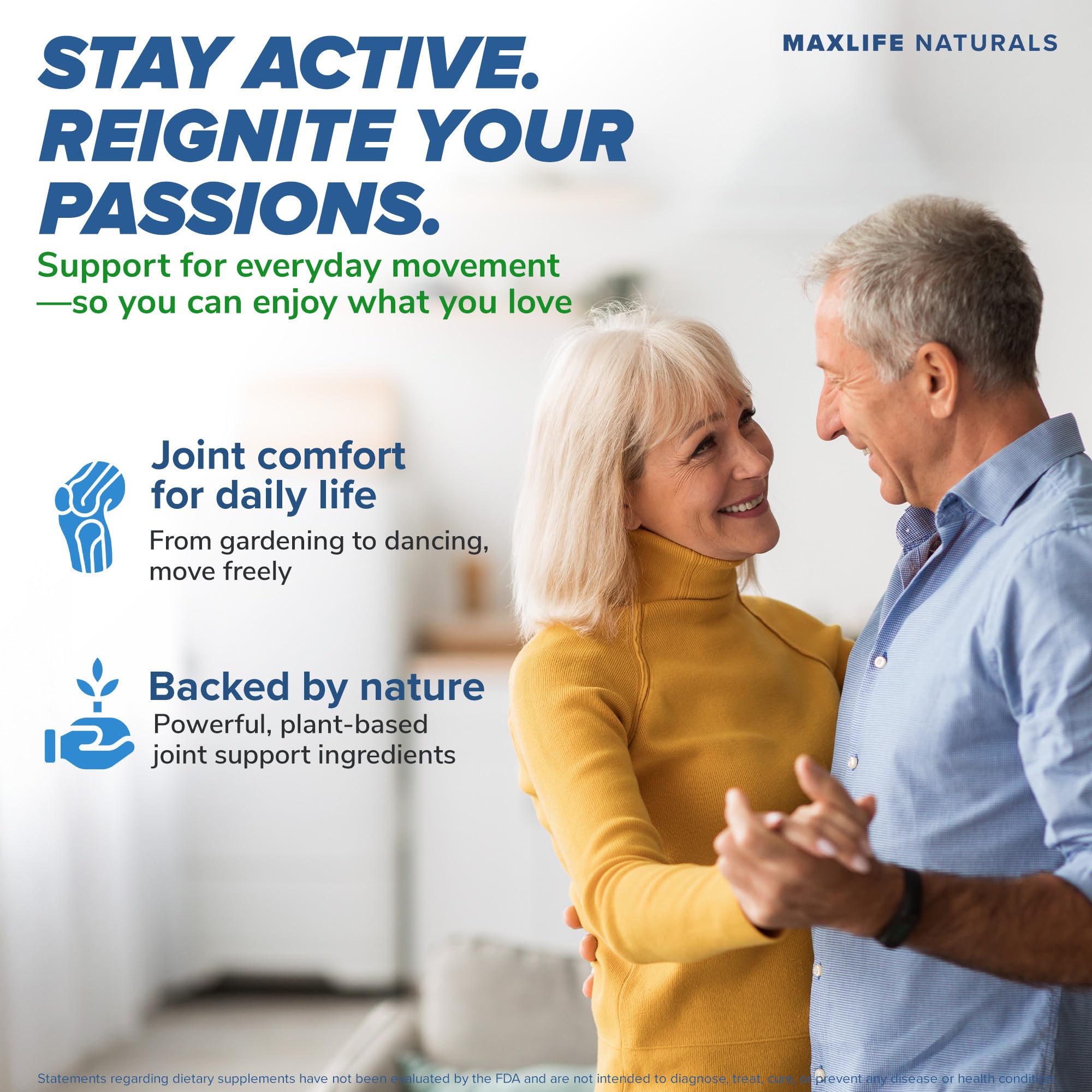 MAXLIFE NATURALS ArthroFlex Advanced Joint Health Supplement – 30 Capsules - Vital Joint Supplements for Women and Men, Type II Collagen Cartilage Supplement, Made in USA Health Care Supplements - TrustMedUSA