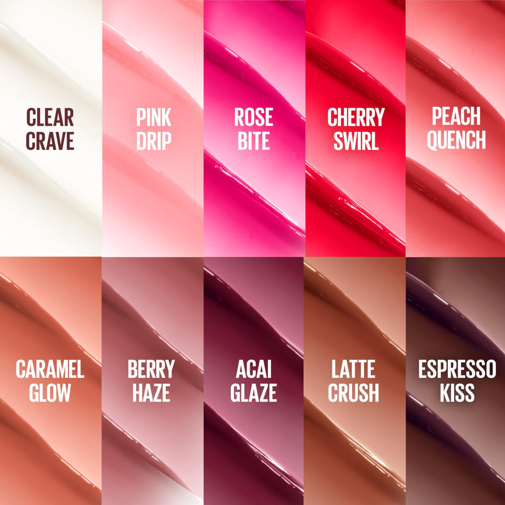MAYBELLINE Lifter Glaze Oil Balm with Hyaluronic Acid and Hydrating Oil Blend, Lip Balm with 24HRs of Smooth, Moisturizing Shine, Pink Drip (Sheer Baby Pink) - TrustMedUSA