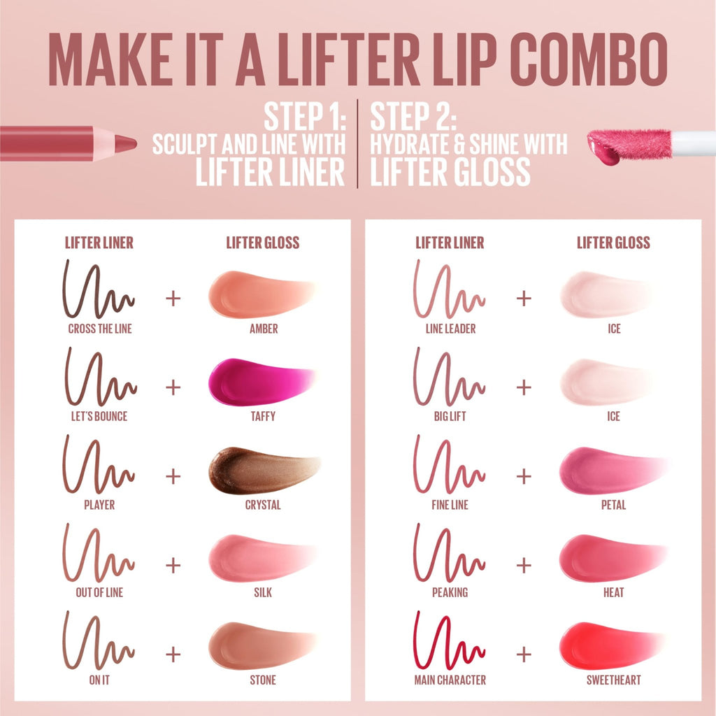Maybelline Lifter Gloss, Hydrating Lip Gloss with Hyaluronic Acid, High Shine for Plumper Looking Lips, Opal, Pink Neutral, 0.18 Ounce - TrustMedUSA