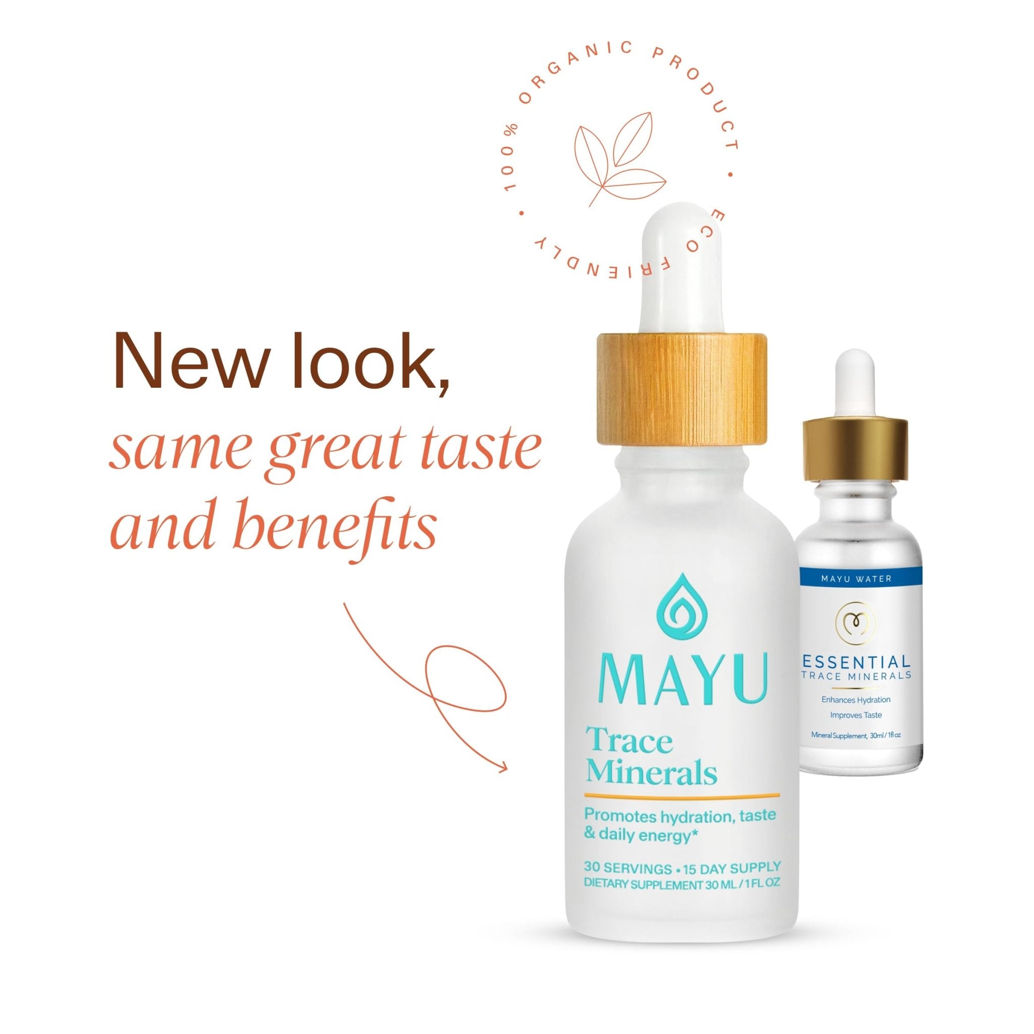 MAYU Trace Mineral Drops - 1 Bottle - 80+ Full-Spectrum Ionic Minerals for Water - Great-Tasting Mineral Supplement for Hydration - Magnesium, Potassium & Zinc - No Additives - 30 Servings - TrustMedUSA