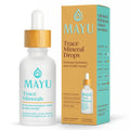 MAYU Trace Mineral Drops - 1 Bottle - 80+ Full-Spectrum Ionic Minerals for Water - Great-Tasting Mineral Supplement for Hydration - Magnesium, Potassium & Zinc - No Additives - 30 Servings - TrustMedUSA