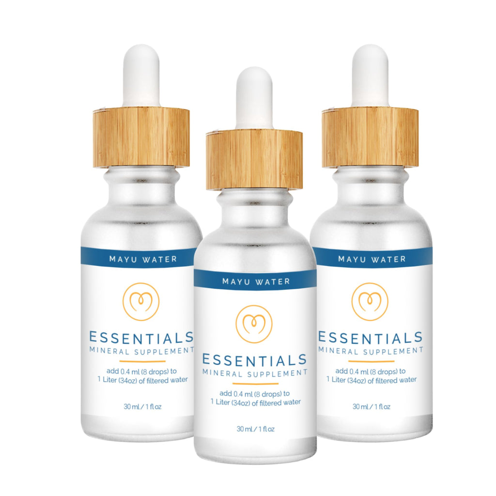 MAYU Trace Mineral Drops, 3 Bottles, Great-Tasting Hydration & Daily Energy, 80+ Full-Spectrum Trace Minerals, Third-Party Tested, Exceeds EU Standards, Magnesium, Potassium & Chloride, No Additives - TrustMedUSA