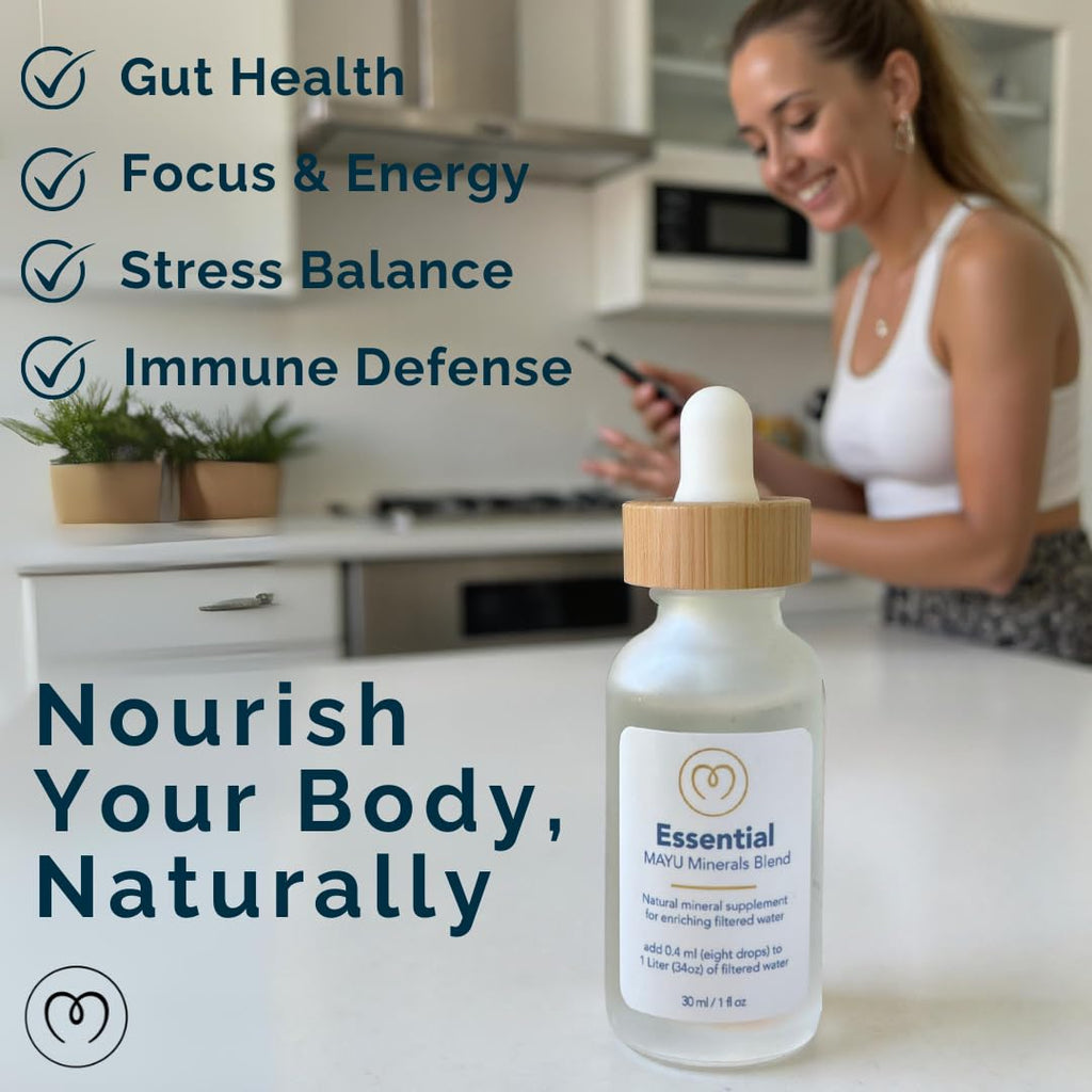 MAYU Trace Mineral Drops, 3 Bottles, Great-Tasting Hydration & Daily Energy, 80+ Full-Spectrum Trace Minerals, Third-Party Tested, Exceeds EU Standards, Magnesium, Potassium & Chloride, No Additives - TrustMedUSA