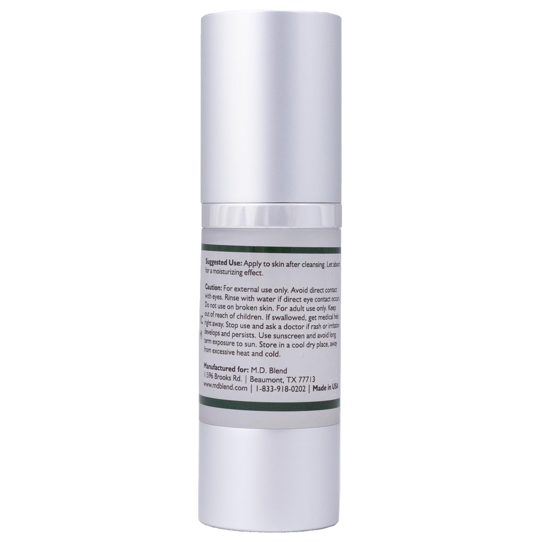 M.D. Blend Wellness Bundle with joint health supplement (120 capsules) & lightweight face hydrating hyaluronic acid serum (30 ml) featuring an airless pump, daily wellness skincare + joint support duo - TrustMedUSA