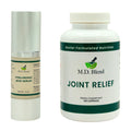 M.D. Blend Wellness Bundle with joint health supplement (120 capsules) & lightweight face hydrating hyaluronic acid serum (30 ml) featuring an airless pump, daily wellness skincare + joint support duo - TrustMedUSA