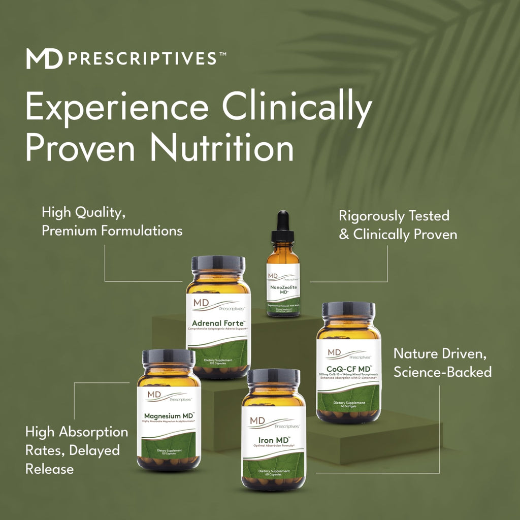 MD Prescriptives - Essential Multi (Delayed Release) - Multivitamin Mineral Complex Supplement for Enhanced Hormone Support - 120 Capsules - TrustMedUSA